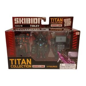 Skibidi Toilet Titan Collection Series One (3 Figures)‎ - New in Box